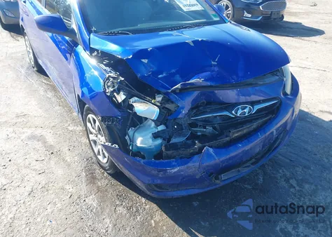 2014 Hyundai Accent Gls z USA, uszkodzony, nr VIN KMHCT4AE4EU612025